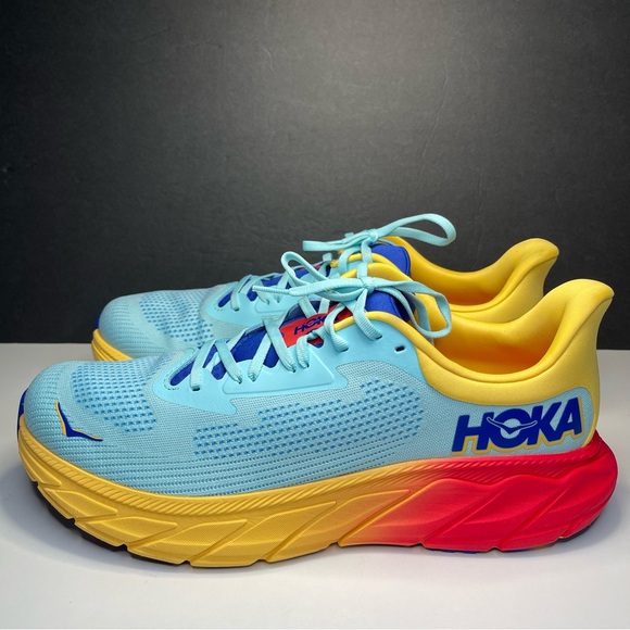 Hoka Arahi 7 - Cloudless - Poppy Men's Size 13 - Picture 5 of 10